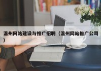 温州网站建设与推广招聘（温州网站推广公司）